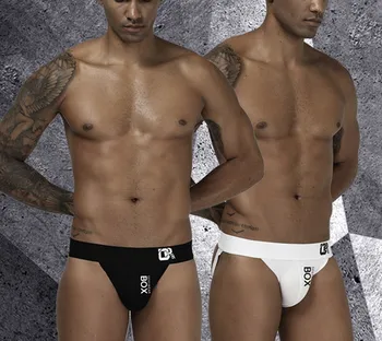 

Men's Underwear Thong Super Sexy Double Thong Pure Cotton Sweat-absorbent Gay Sexy Underwear Men
