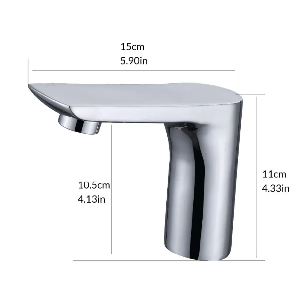 FLG Smart Touch Control смесители для умывальника Новый дизайн хромированный Сенсорный