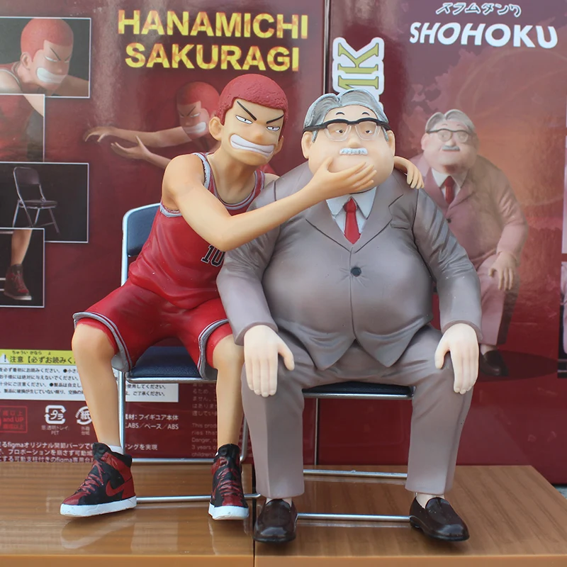 Фигурка из ПВХ Slam Dunk GK Anzai Head Coach Hanamichi Sakuragi 16 см|Игровые фигурки и трансформеры| |