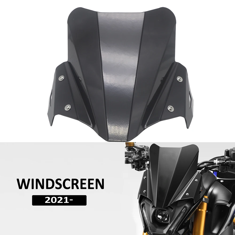 

Motorcycle Accessories Windscreen Windshield Wind Shield Deflector Fit FOR YAMAHA FOR MT09 2021-