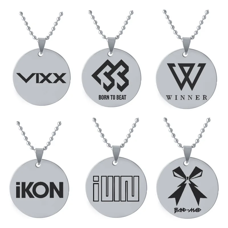 BFF KPOP Bangtnn Boys Jin SUGA J-hope Jimin Подвеска Ожерелье Vixx Got7 BTOB чокер ожерелье для женщин