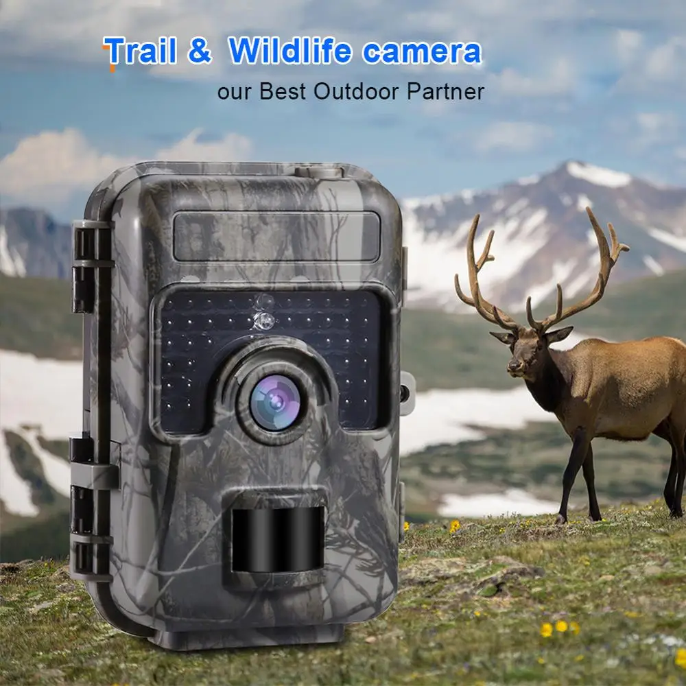 

HH-662 16MP 1080P IP66 Hunting Camera 0.6S Motion Digital Infrared Trail Camera Night Vision Wild Cam Photo Traps Game Camera