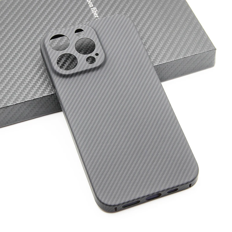 

600D Fine lines aramid hard case for Apple iPho12 iPhone13 iPhone14 light Thin High-strength protective shell