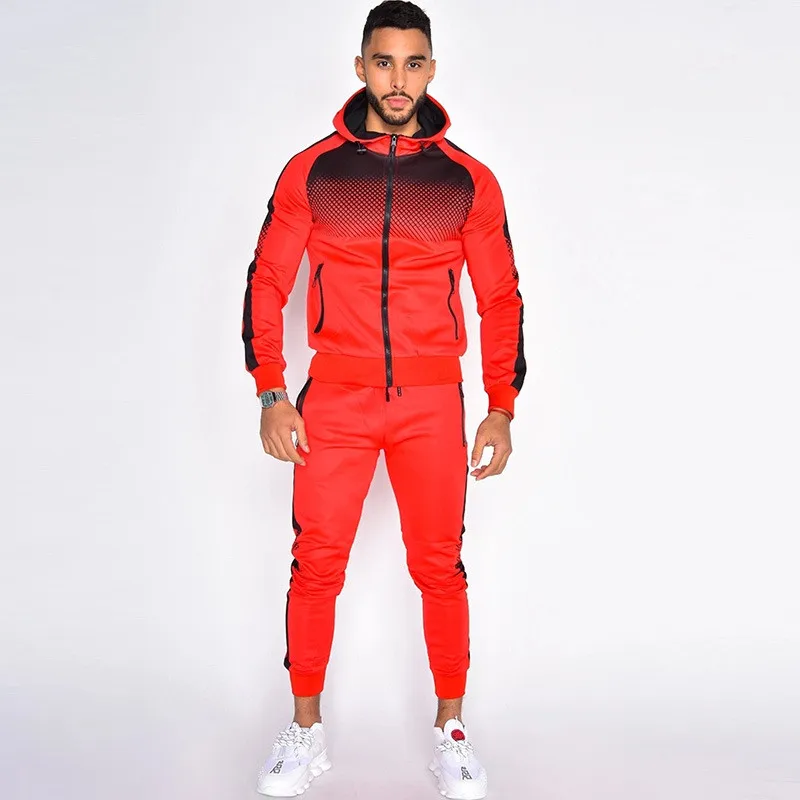 

2020New Men'S outerwear For Track = Sweatpants Fall/Winter Trend Hoodie Hip hop basketball TrackSets Hoodie