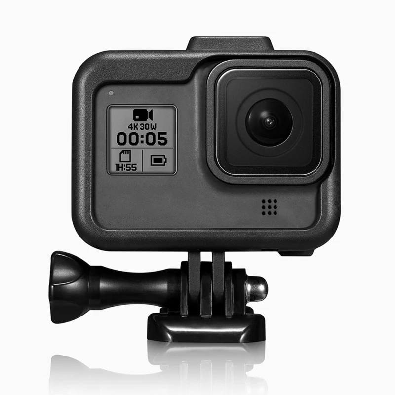 Suptig аксессуары для Gopro Hero 8 стандартная защитная рамка Корпус чехол крепление Крышка для GoPro Hero8 черный чехол для камеры