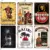 Putuo Decor Rum Brand Vintage Metal Signs Tin Signs Captain Morgan Funny Poster Decor for Bar Pub Club Man Cave Wall Decoration