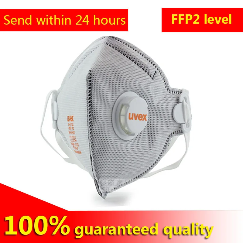 

5 PCS 3210 FFP2 grade mask anti-smoke mask activated carbon anti-toxic formaldehyde dust-proof nose mouth anti-fog masks