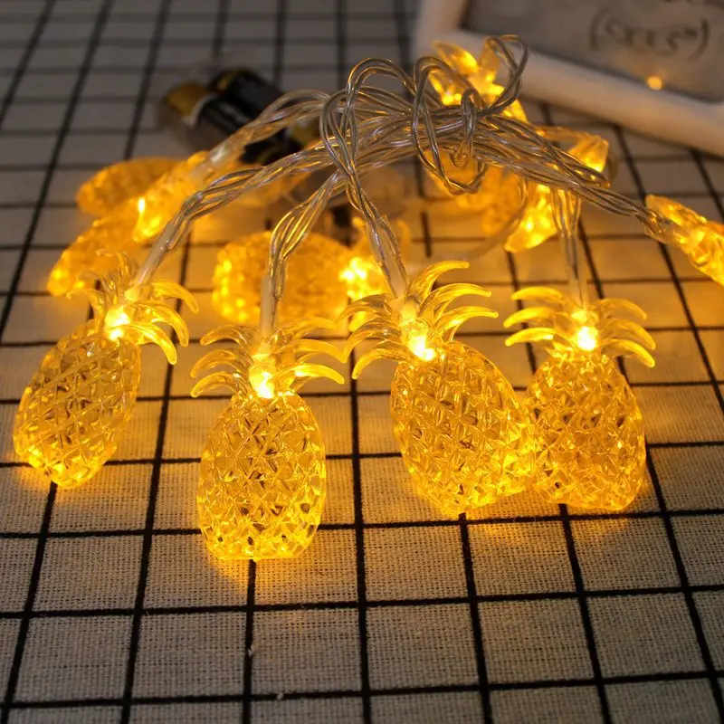 

Pineapple Rainbow Cactus String Light Garland Christmas Tree Decorations for Home Outdoor Navidad Decor Natal Noel New Year Gift