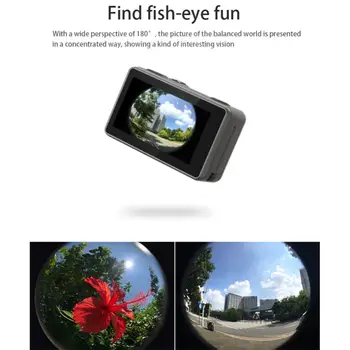 

For DJI OSMO Action Sports Camera Accessories 180 Degree HD Protection Fisheye Lens Optical Glass Anti-shake Portable