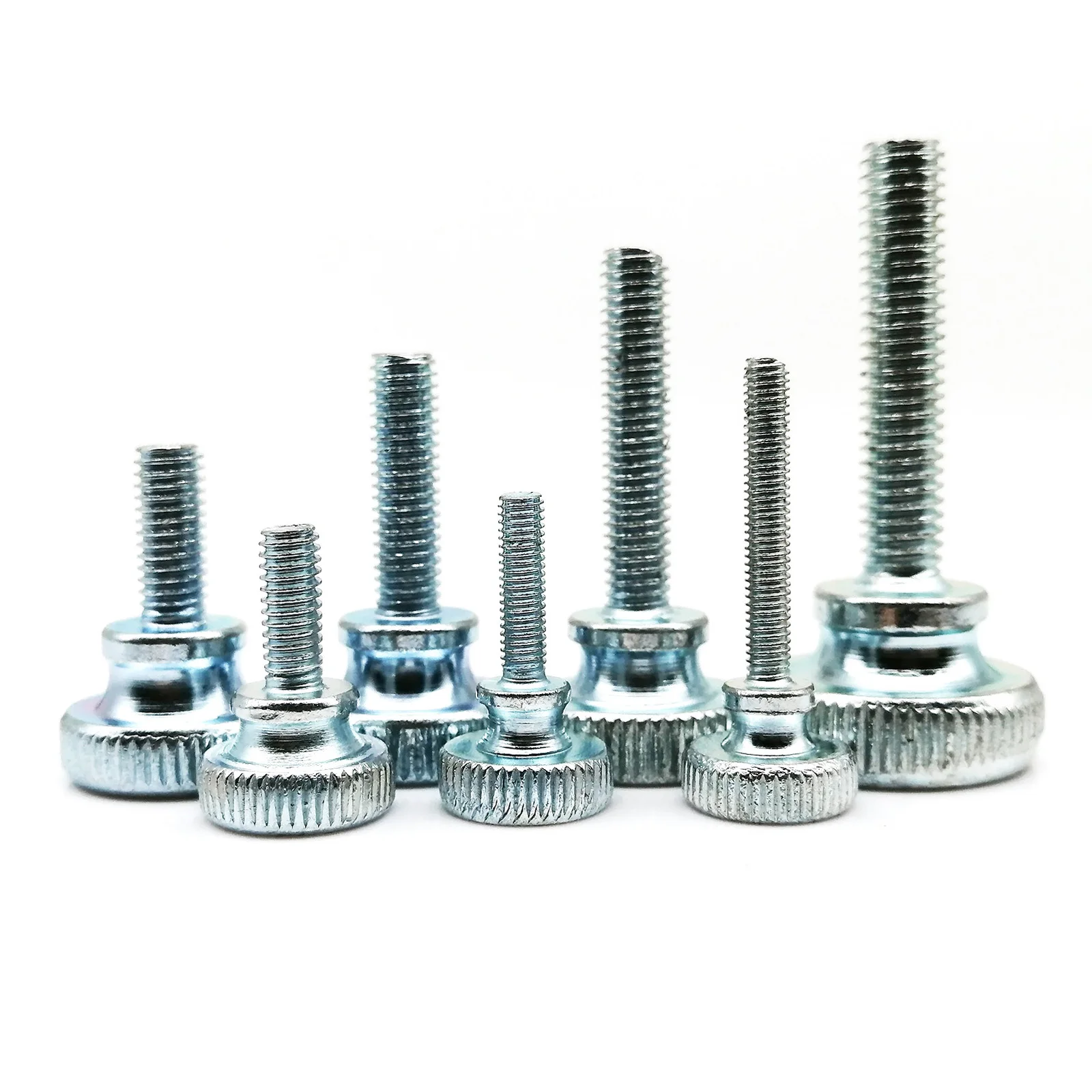 M2 M2.5 M3 ~ M10 304 Acciaio Inossidabile Tenda A Pollice Ve Di Bloccaggio In Vetro Da Parete Zigrinatura A Mano Passo Testa Alta Stringere A Mano Ve Di Regolazione GB834 - Foto 3