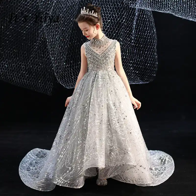 gray dresses for girls