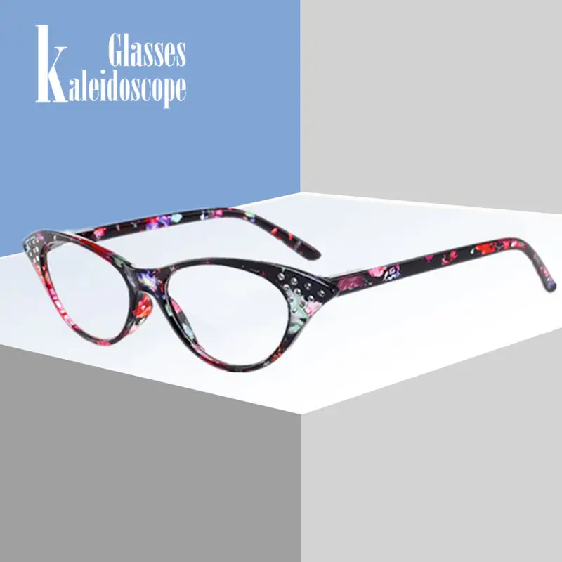 Кошачий глаз, очки для чтения из смолы, для мужчин и женщин, женские очки, имитация бриллианта, кошачий глаз, дальнозоркость, для чтения, очки