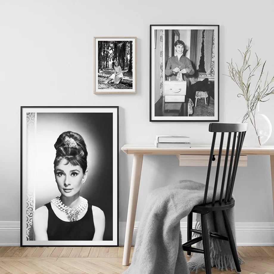 Classic Movie Star Vintage Figure Photos Wall Art Canvas Painting Nordic Posters And Prints Pictures For Living Room Decor | Дом и сад