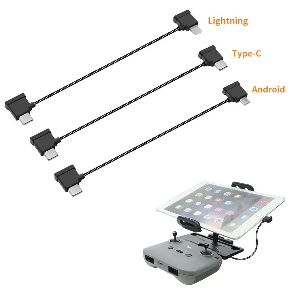 Кабель передачи данных для Mavic Air Mini 2 OTG DJI кабель IOS type C микро USB адаптер Планшета