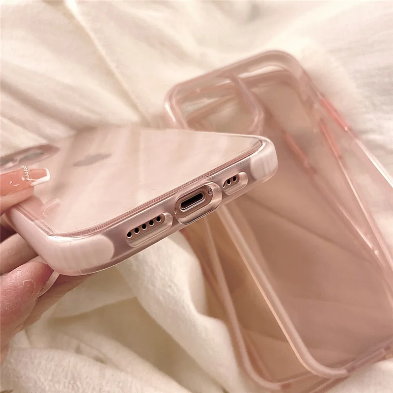 Soft Pink Protective Iphone Case
