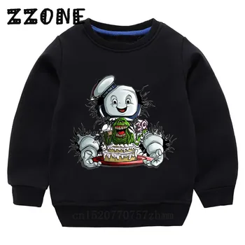 

Children's Hoodies Kids Old School Ghostbuster Stay Puft Funny Sweatshirts Baby Pullover Tops Girls Boys Autumn Clothes,KYT5224