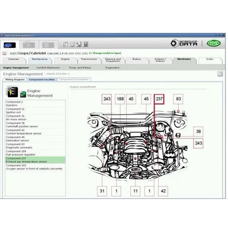 

Newest version vivid workshop data v10.2 for repair software collection vivid workshop data for European cars Free shipping