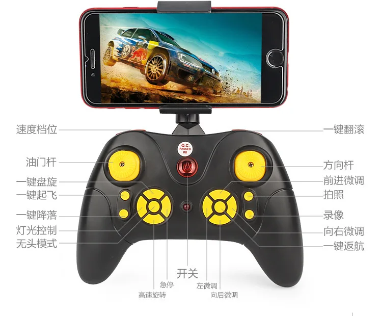 Новые продукты беспилотный летательный аппарат в режиме реального времени воздушный Квадрокоптер для фотографий набор давления высокий Вертолет Самолет изображение Transmi