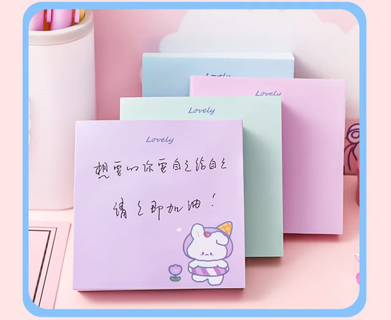 80Page Mint Rabbit Sticky Notes Cute Bunny Student Cartoon Can Tear Memo Pads Kawaii Stationery Office School Supplies Notebook 80Page Mint Rabbit Sticky Notes Cute Bunny Student Cartoon Can Tear Memo Pads Kawaii Stationery Office School Supplies Notebook