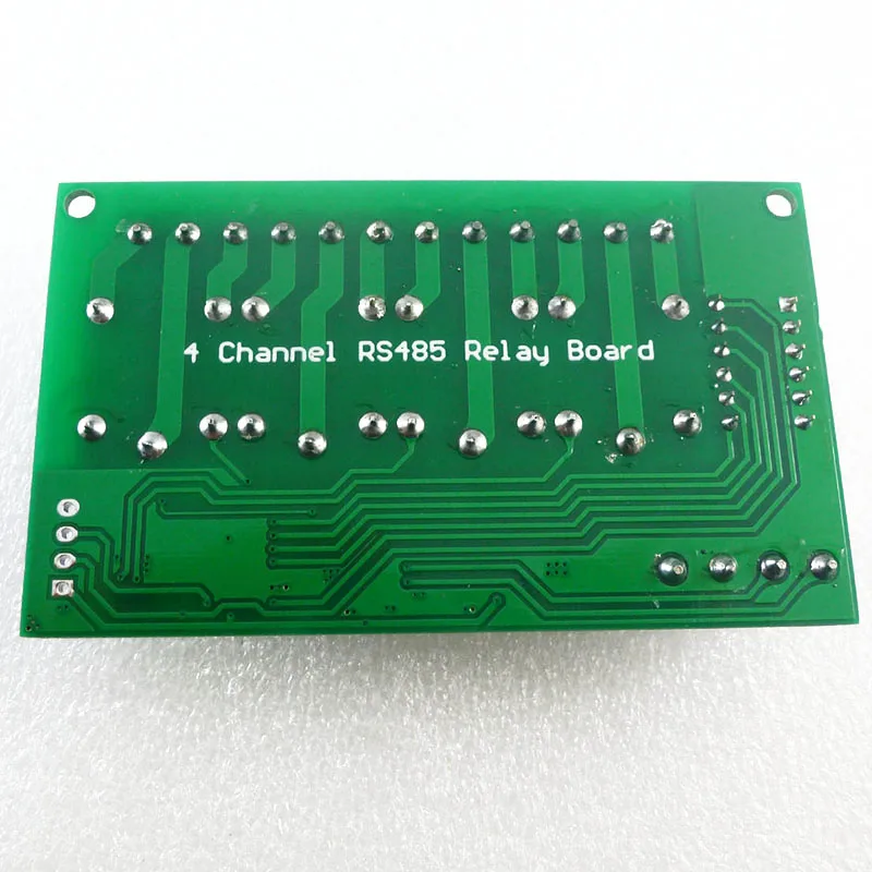 FFYY-4 канал DC 12 В RS485 релейный модуль Modbus RTU и AT команда дистанционного управления переключатель для PLC PTZ камеры наблюдения безопасности