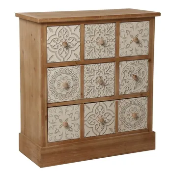 

Decorated-49539 Comfortable C/7 Drawers-Wood: Spruce + DM _ 68x3