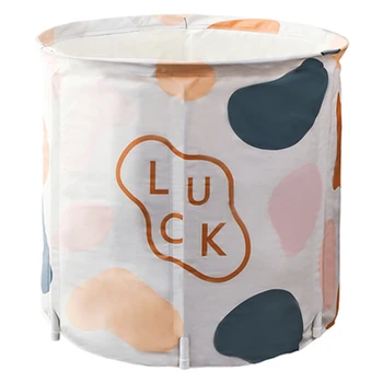 

Folding Bath Barrel Adult Net Red Bath Barrel Artifact Bath Tank Thickening Household Bath Barrel Bath