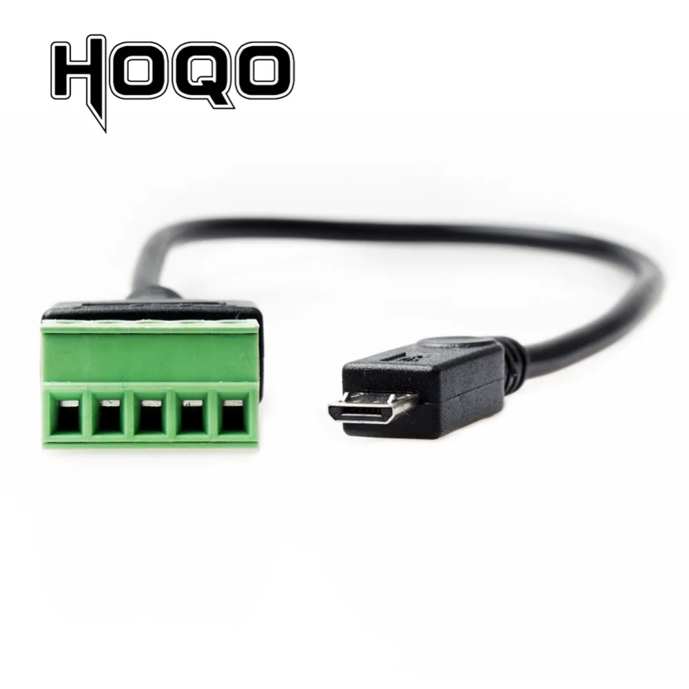 

10 шт. Micro 5pin USB для винтового клеммного кабеля, USB разъем с щитком Micro USB2.0 Тип для винтового клеммного адаптера