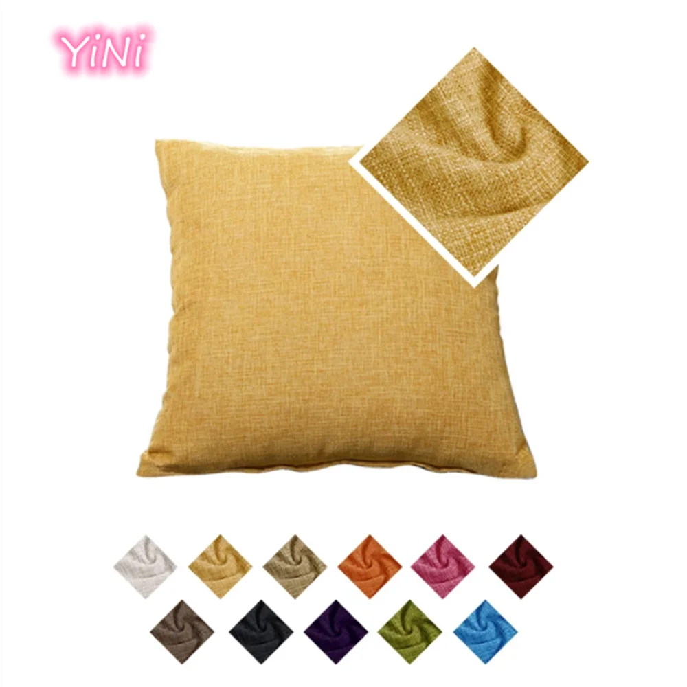 

1PC Linen Sofa Cushion Cover Nordic Home Decoration Sofa Bed Decor Decorative Pillowcase Waist Pillow Cover Pillow Cover