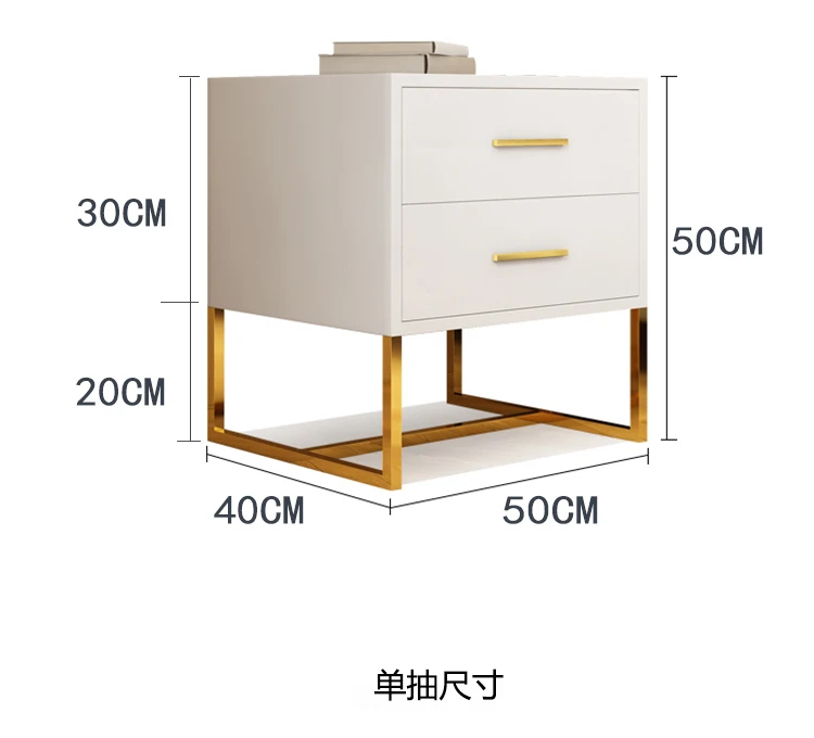 Скандинавские краски прикроватный столик железный шкаф спальня шкафчики современный минималистский роскошный диван несколько