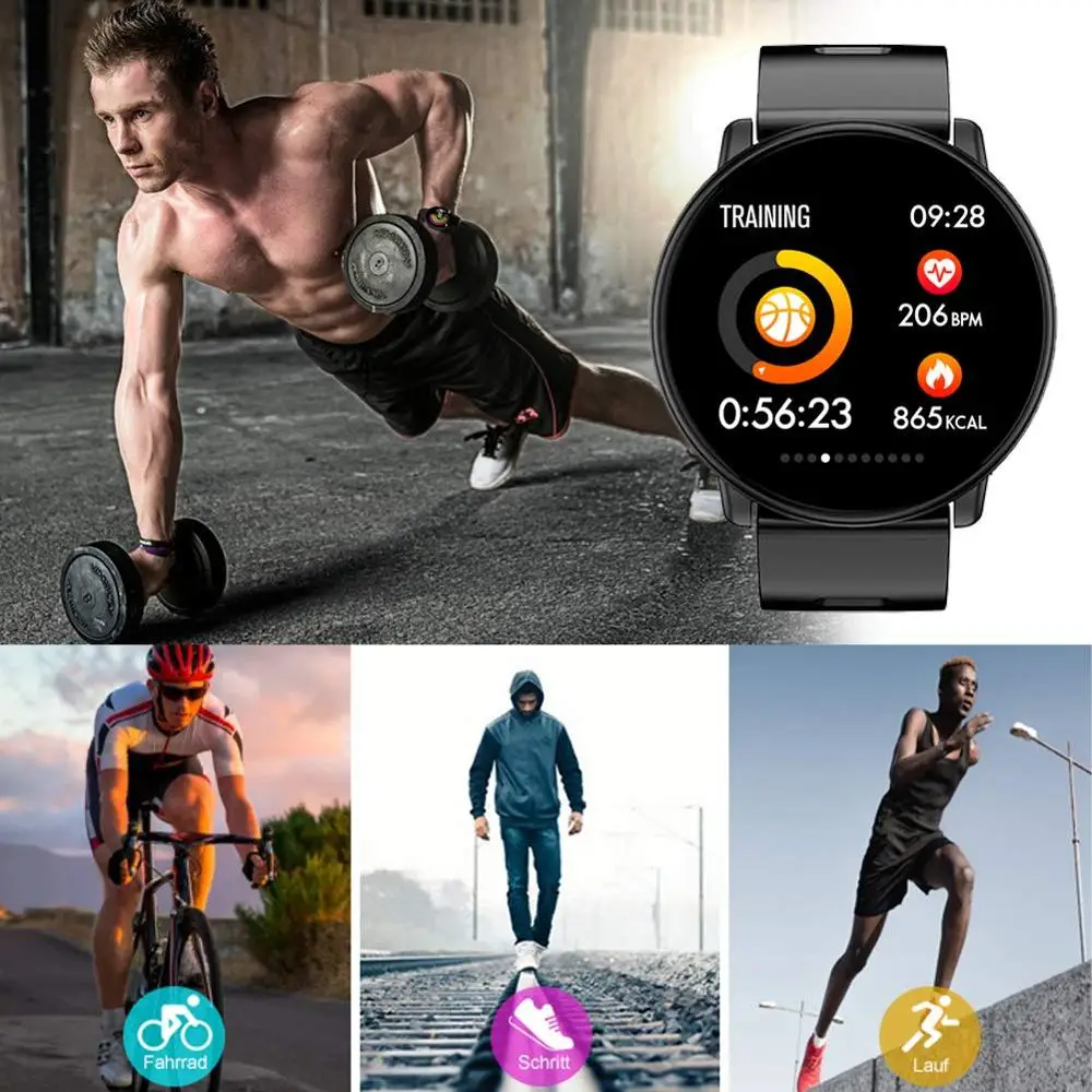 Wearpai W8 bluetooth умные часы для мужчин погода пульсометр фитнес трекер активности