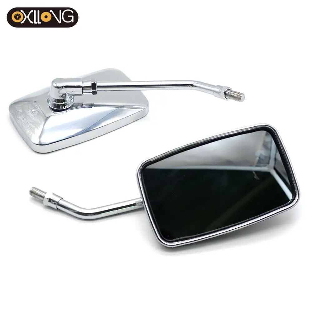 

Universial 8mm 10mm Motorcycle Rearview Mirrors Motorbike Black Side Mirrors for Honda Suzuki Yamaha Kawasaki Scooter Ducati bmw