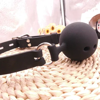 Silicone Open Mouth Gag Sex Bondage BDSM Fetish  Restraints  Toy Ball  Exotic Accessories fetish men  sex furniture 2