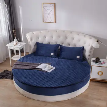 

Crystal velvet bed cover thick warm winter bedding