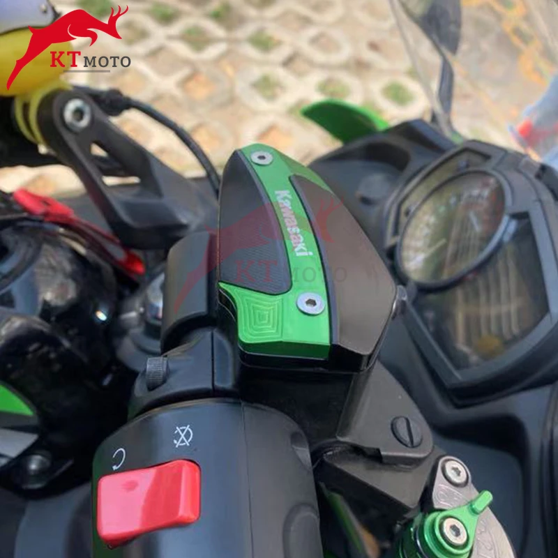 Алюминиевый передний тормозной резервуар для KAWASAKI ER6N ER6 F ER6F E R6N 2009 2016|Накладки и