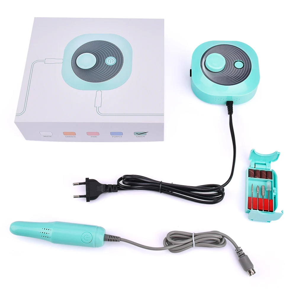 

Upgraded Manicure Machine Electric Nail Drill Sets Nail Files Bit Accessory Pedicure Pro Milling Cutter Polishing Nail Art Tools