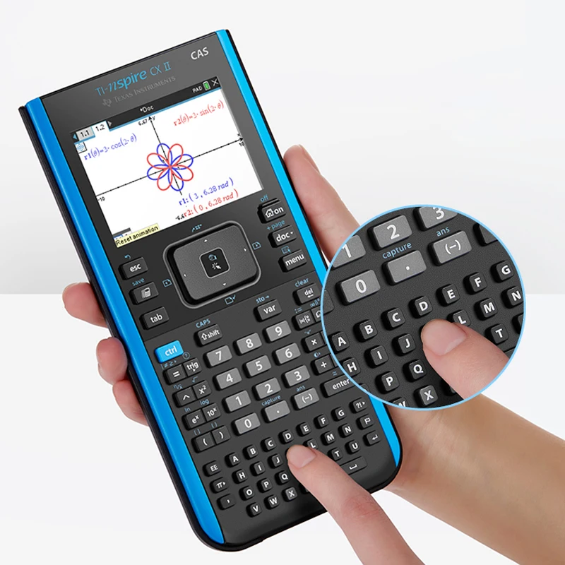 Графический калькулятор Texas Instruments TI nspire CX II CAS с цветным экраном|Калькуляторы| |