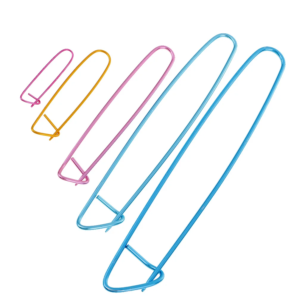 5 Pieces Knitting Crochet Hook Needles Pins Stitch Holder Craft Weaving DIY Tool