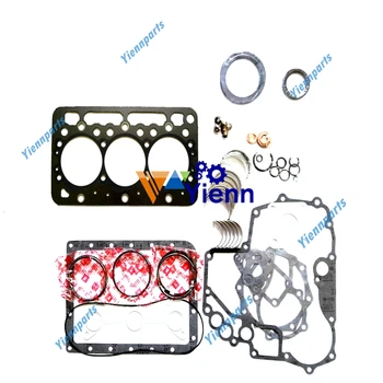 

For Kubota D750 Overhaul Re-ring Kit Piston Ring Gasket Kit Bearing Set Fit Bobcat 220 Excavator Tractor XB1 Engine Parts