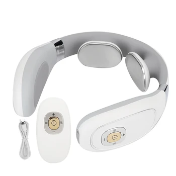 

Intelligent Electric Cervical Vertebra Neck Massager Pulse Hot Compress Therapy