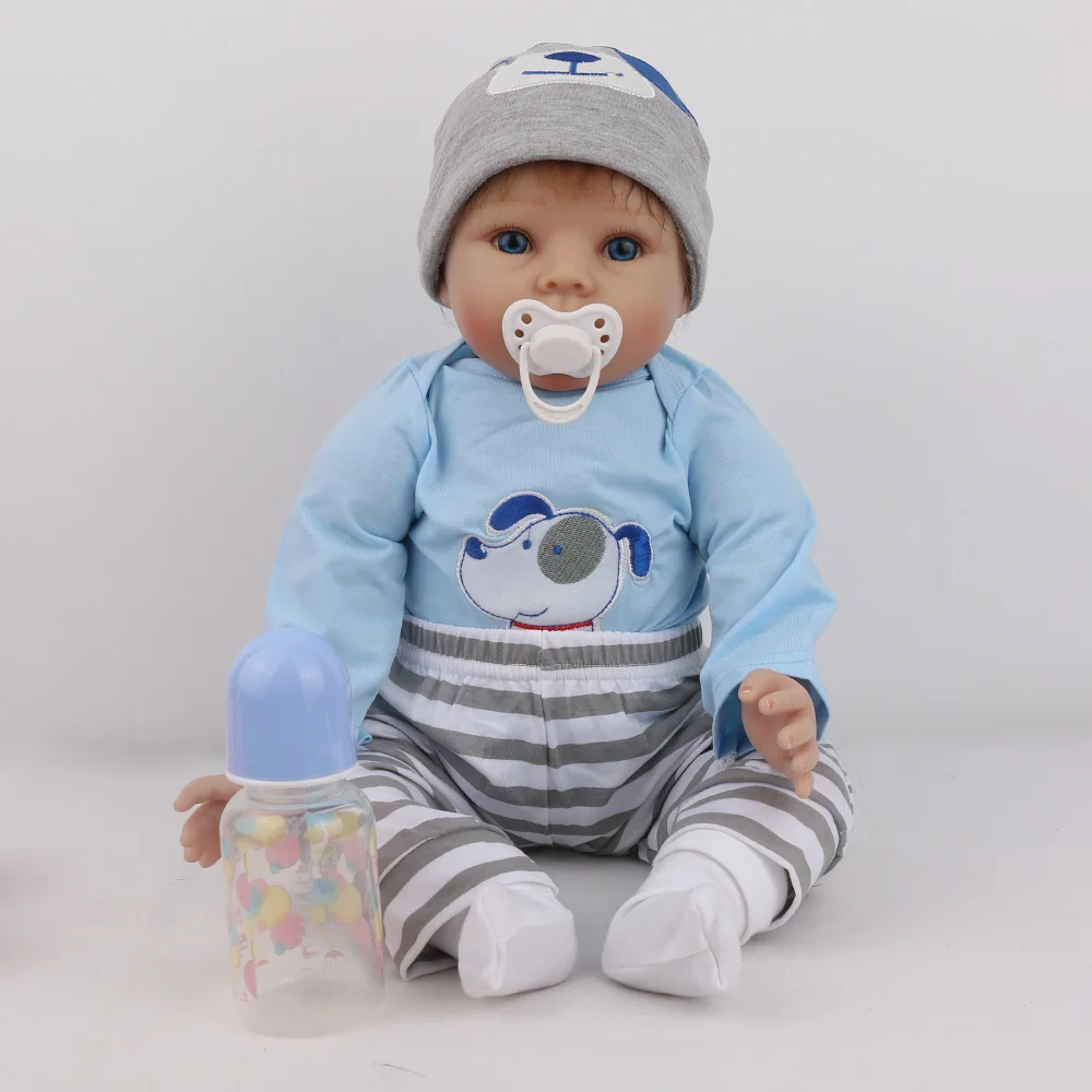 Ограниченная Коллекция 20 дюймов Reborn Baby Doll игрушки 50 см полный силиконовый винил
