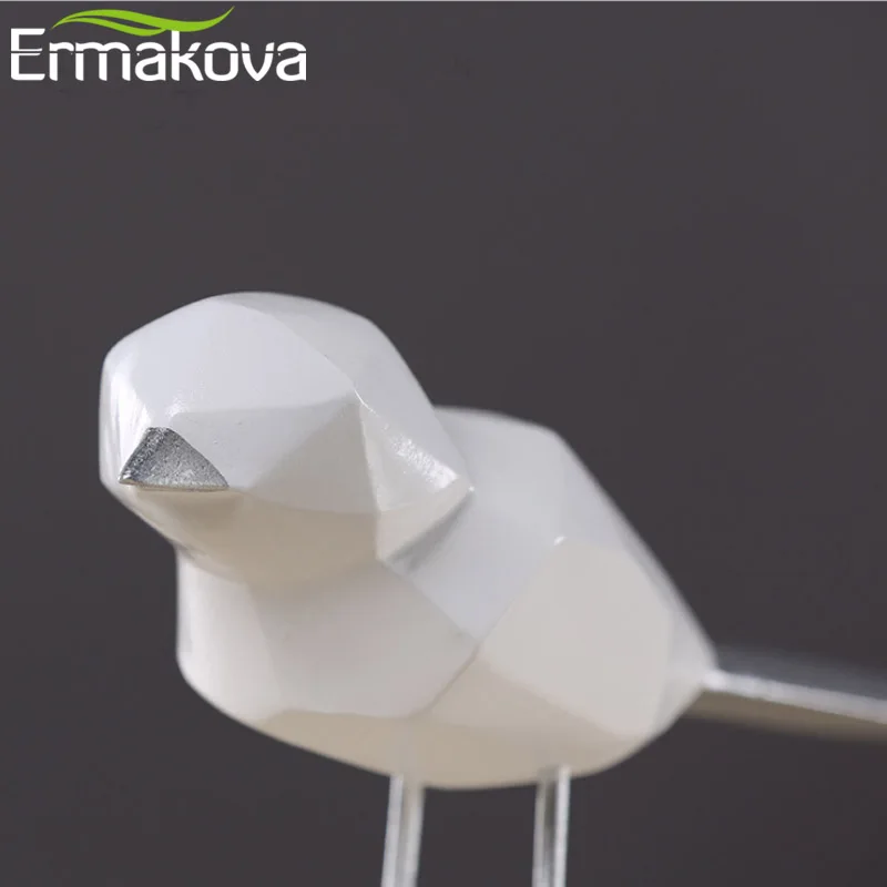 Современная Милая Статуэтка ERMAKOVA из смолы европейские украшения Геометрическая