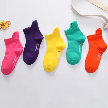 

Ankle Sports Boys Funny Cute Color Socks Cotton Winter Rainbow Newborn Colorful Toddler Kids Socks Girl Medias Baby Stuff BW50TW