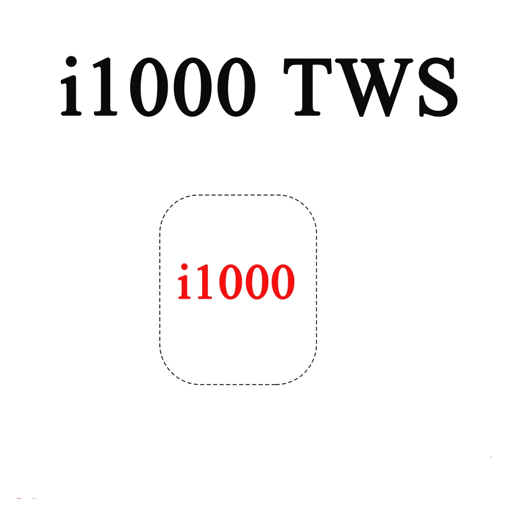 Original i1000TWS wireless bluetooth headset suitable for all smartphones