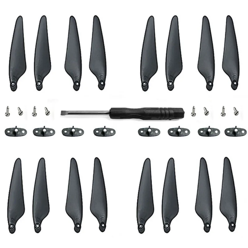 16 pieces of propeller for Hubsan Zino PRO 2 H117S aerial four-axis aircraft accessories remote drone CW CCW shovel and cli | Компьютеры и