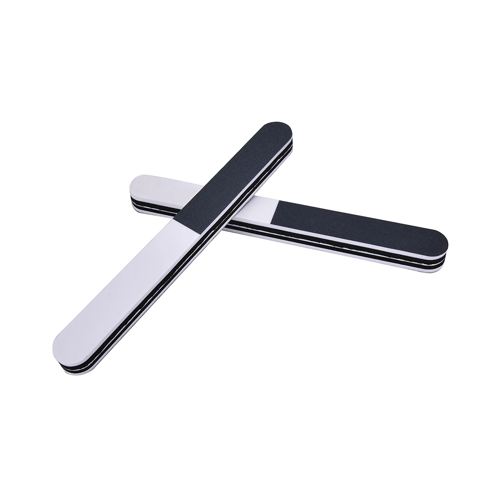 

AACAR Double Side Nail Art Polish Strip Sanding Nail File Buffer Grits Tool 17.8*1.9*0.8cm Double-Sided Burnishing Stick 1PC