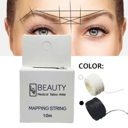 Mapping Pre-Ink String For Microblading Dyeing Liners Thread Semi Permanent Positioning Eyebrow Measuring Tool