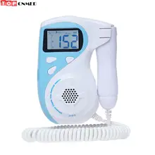 Фетальный допплер ЖК-сигнализация 2 режима встроенный динамик 2,5-2,0 МГц водонепроницаемый сменный зонд Ultrosound Baby Heart для беременных