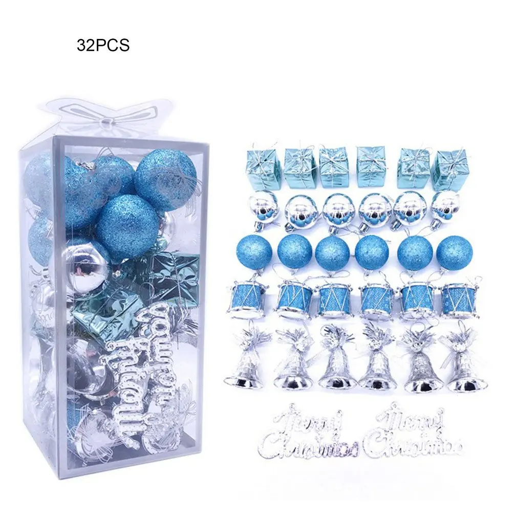 

Christmas Decorations Ball Gift Packages Small Drums Bells And Many Boxes Suitable For Home Decoration Holiday Gifts