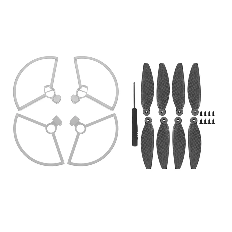 Crazy Sale LLV Drone Propeller Prop Protector Propeller Guard Protection Ring Replacement Blades Set for DJI Mavic Mini 