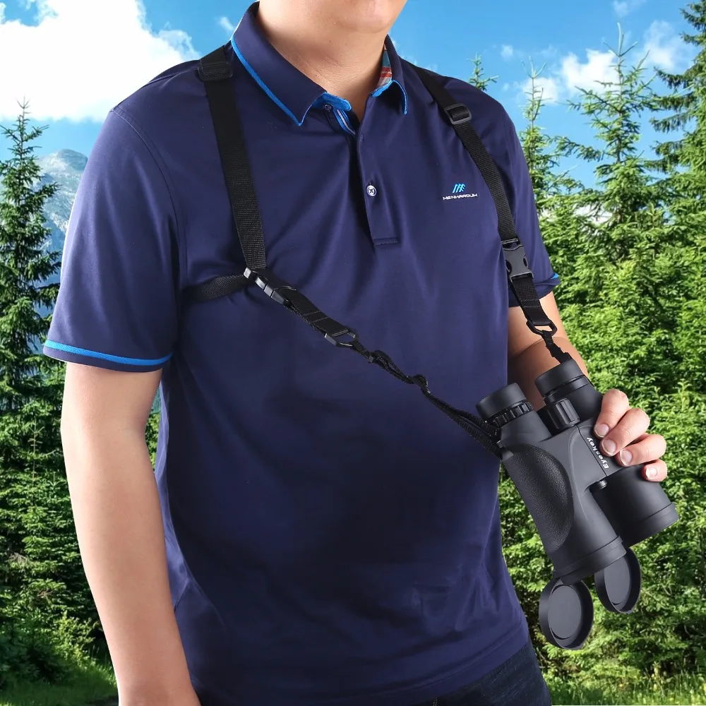X-Shaped Harness Strap Adjustable Binocular Carrier Elastic Durable Shoulder Straps Optics Accessories for Binoculars and Camera 4
